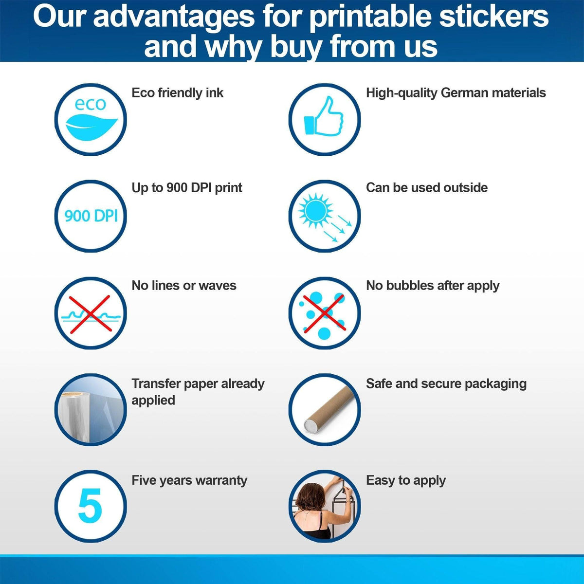 Product comparison graphic for Tropical Paradise 3D Wall Decal.