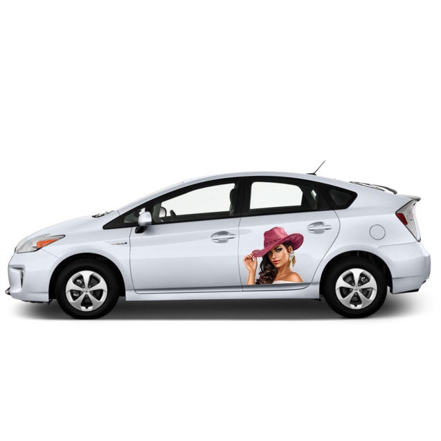 Additional product detail of Custom Car Door Vinyl Sticker.