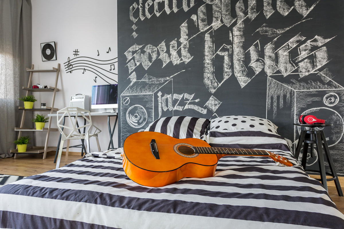 Product presentation view of Custom Chalkboard Vinyl Wall Decal.
