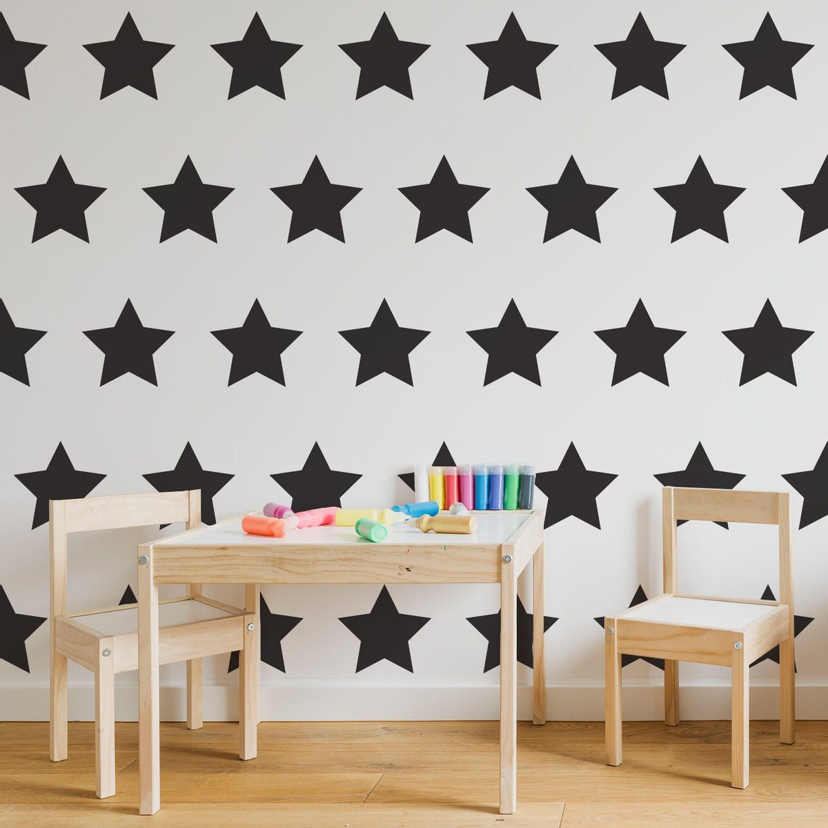 Additional product detail of 40x Stars Decor Wall Decals For Nursery.