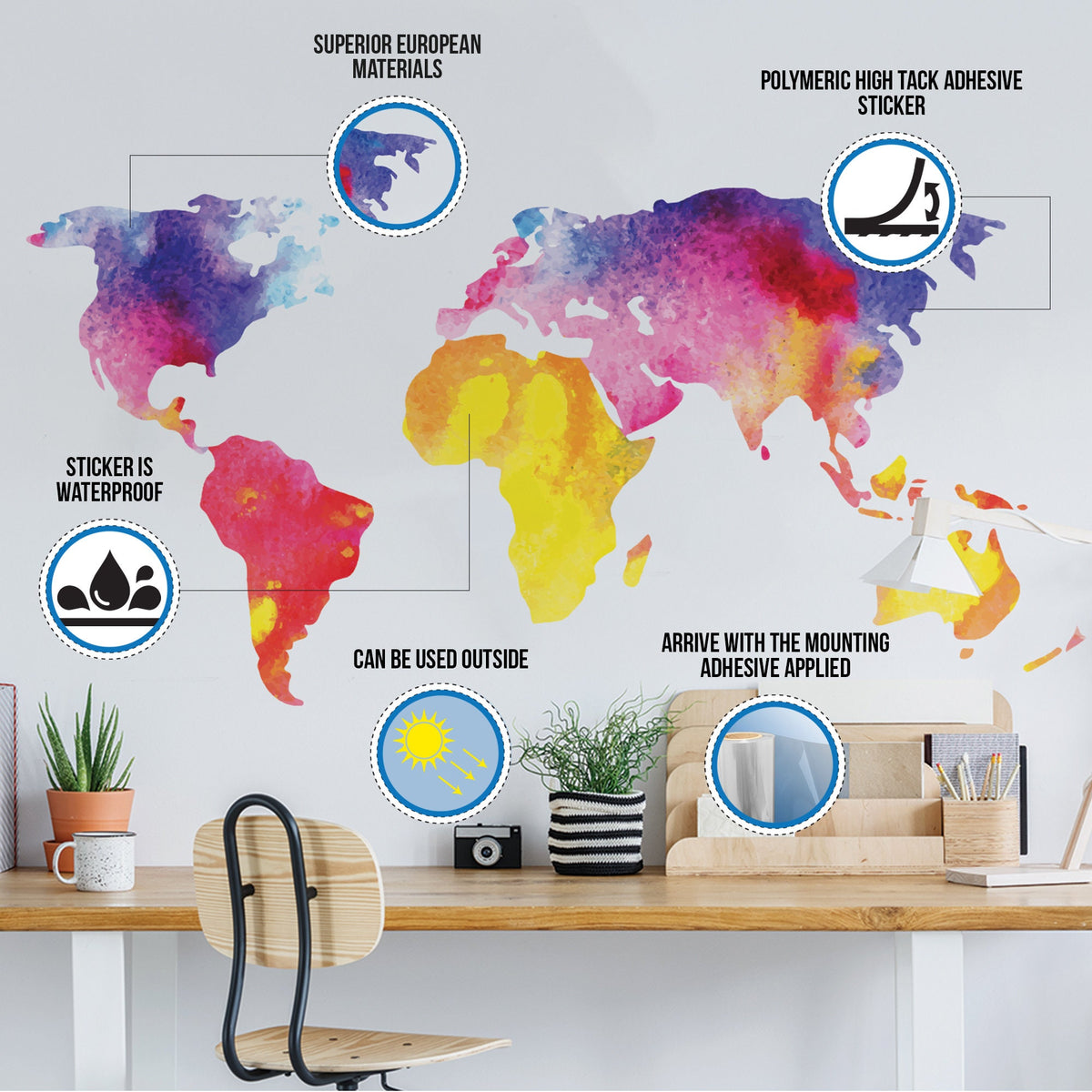 Custom Wall Decal Logo - Create Personalized Business Customized Sticker.