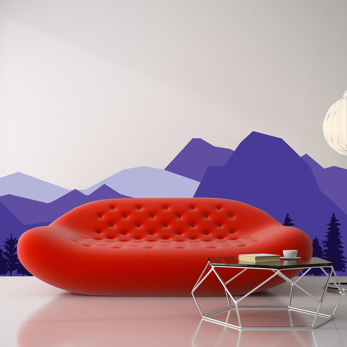 Alternate gallery view of Mountain Wall Decal.