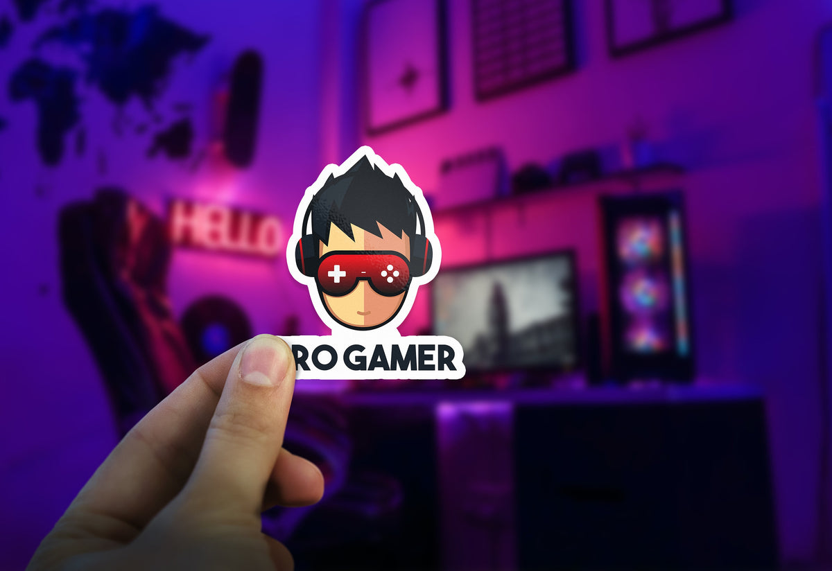 Alternate product view of Laminated Custom Kiss Die Cut Stickers.