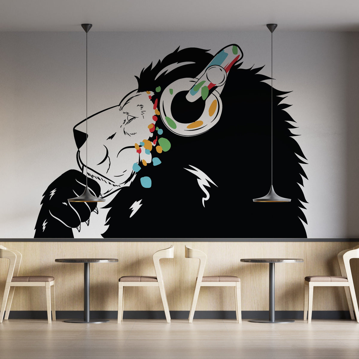 Alternate gallery view of Lion Wall Sticker.