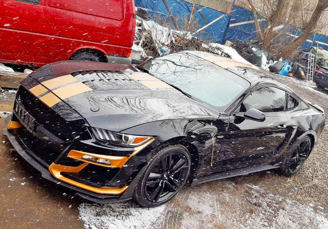 Additional product view of Two Lines Racing Stripes Car Stickers.