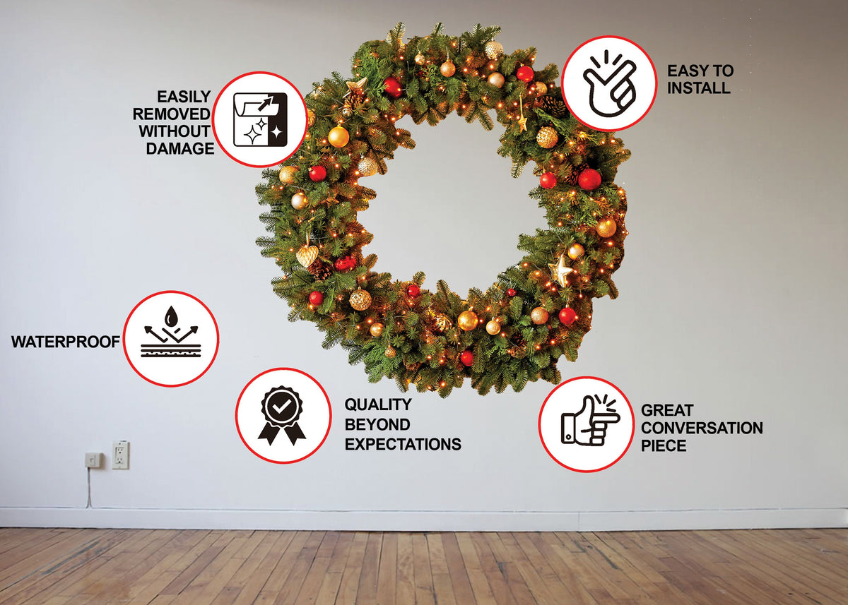 Festive Wall Art Mural Sticker