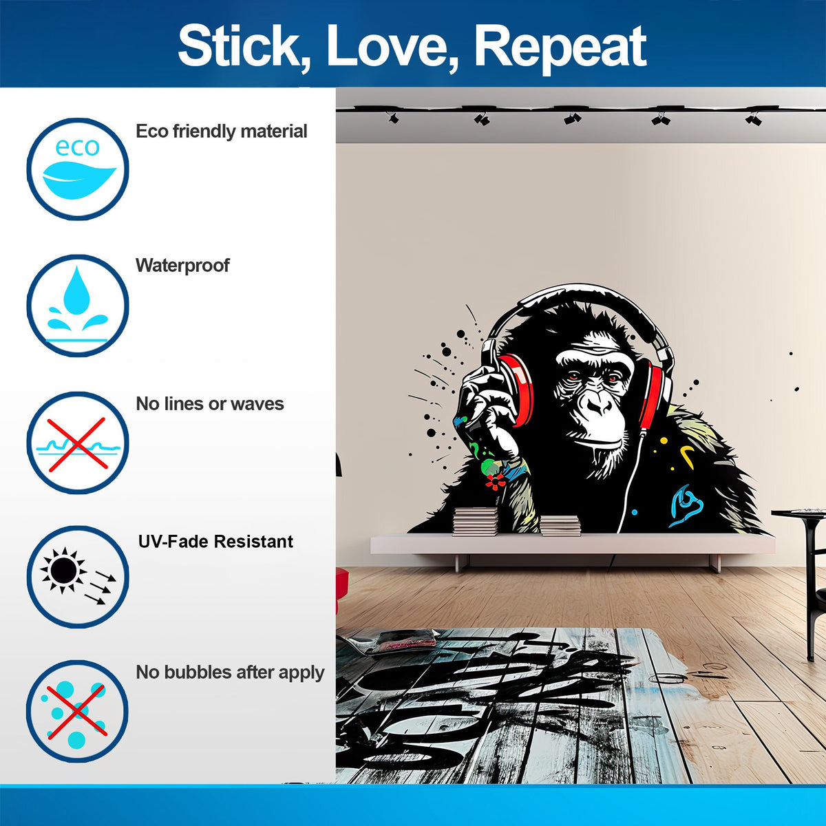 Street-Inspired Ape Mural