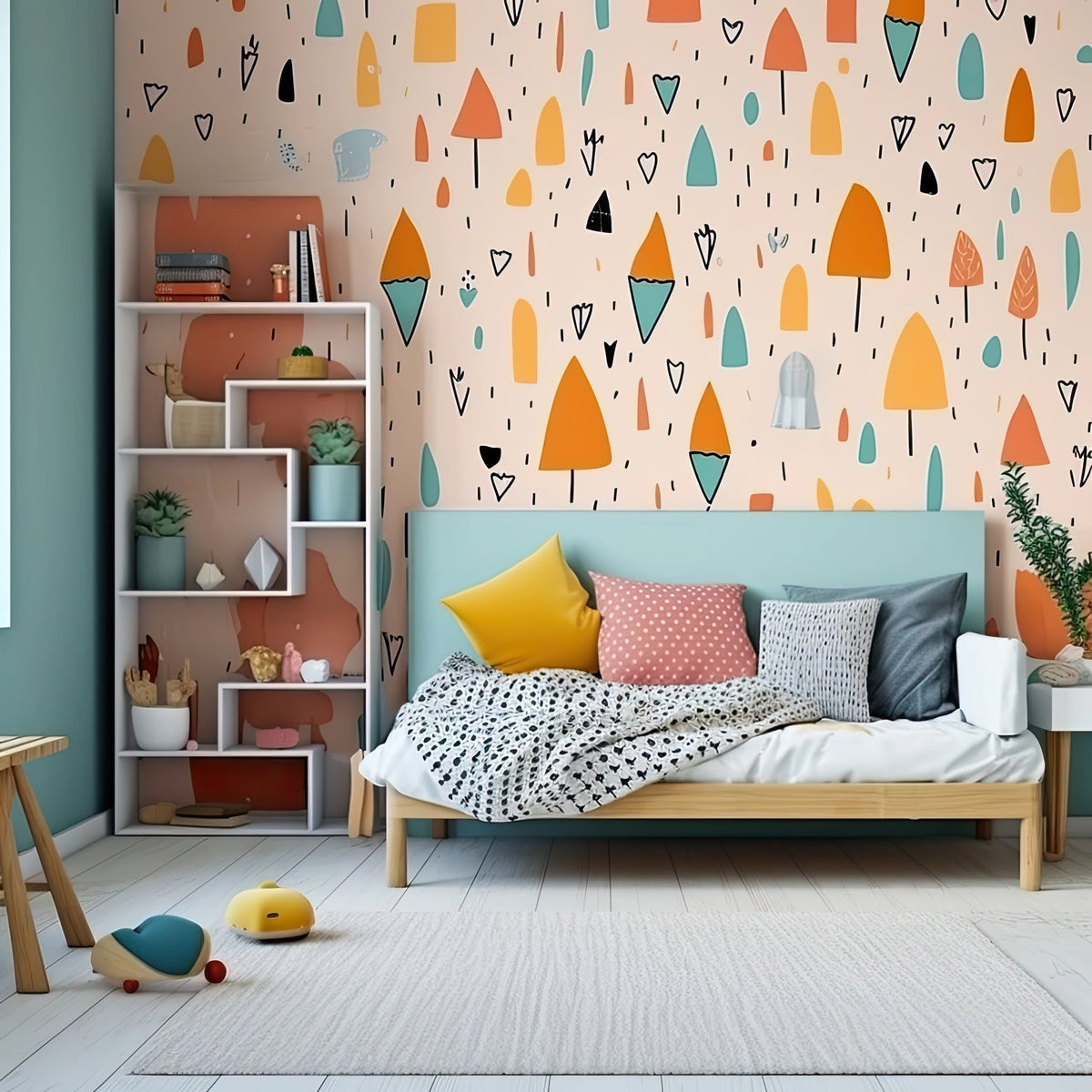 Additional product view of Custom Wallpaper Decal.