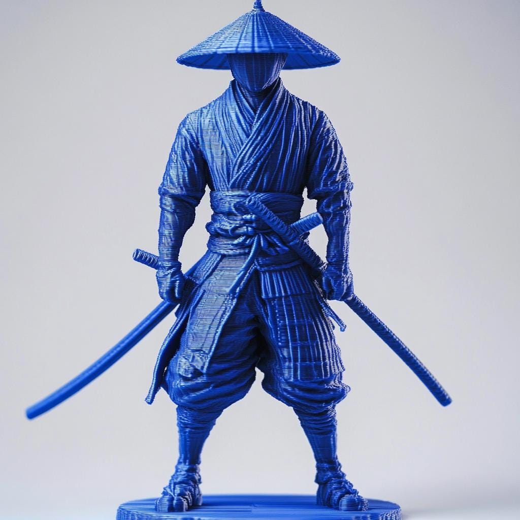 Made to order 3D figure created from an approved digital sculpture file