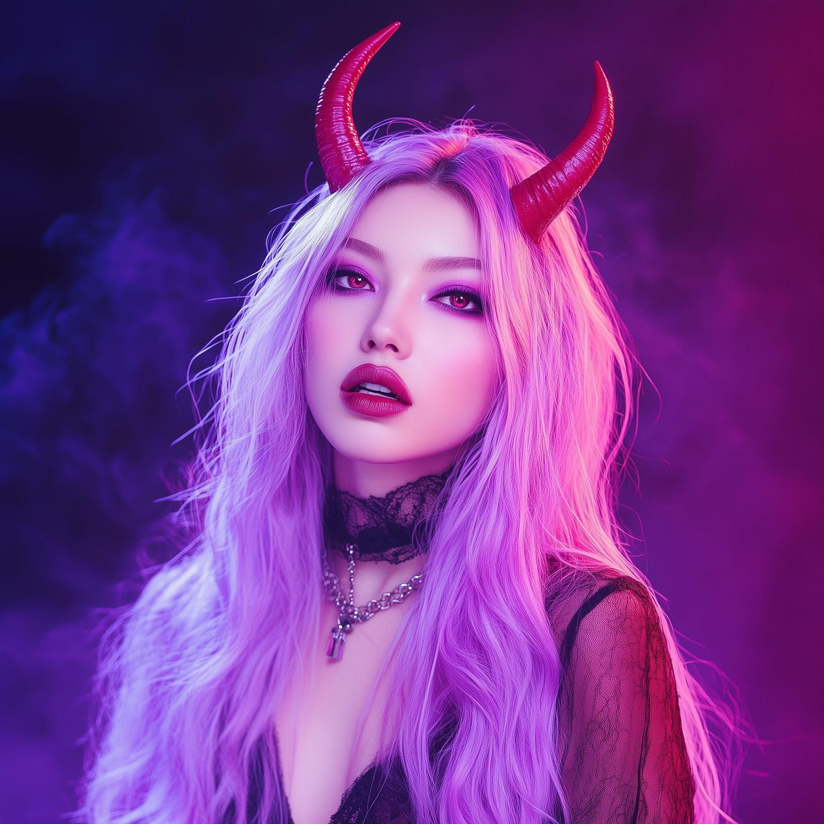 Classic Fantasy Horns Headband featuring lightweight wearable band Available in multiple hor