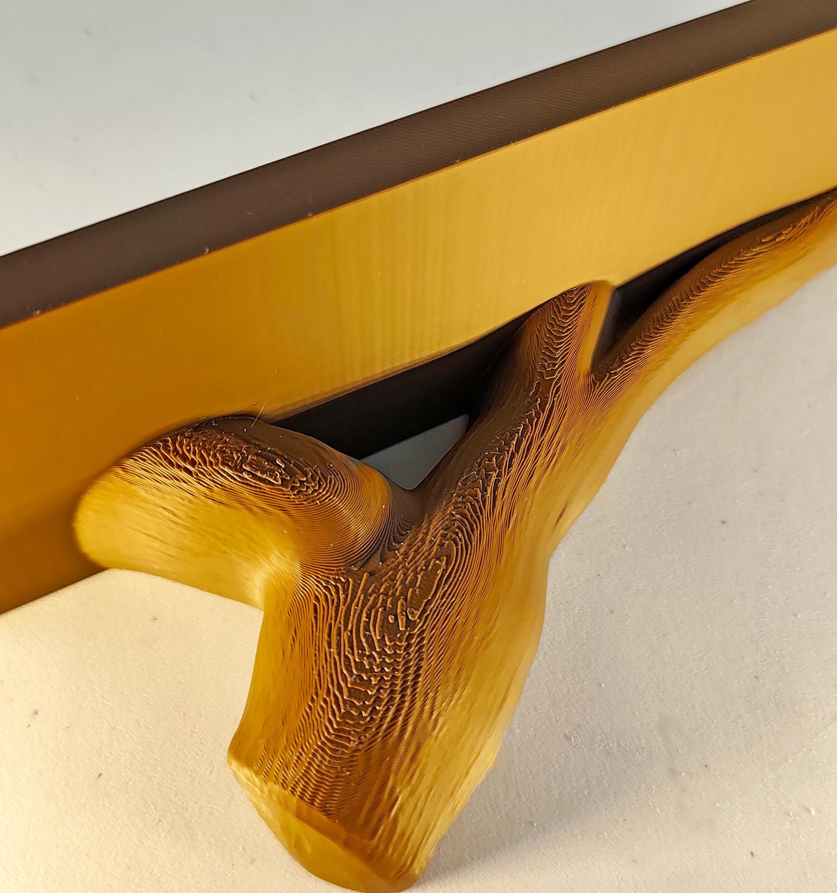 Tree Branch Wall Shelf featuring realistic tree branch structure