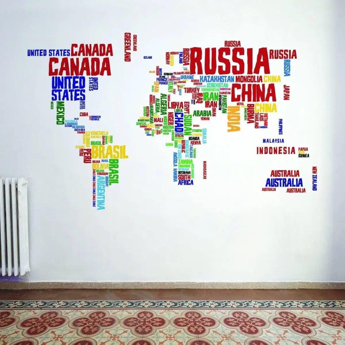 Additional product view of Explorer Vinyl Wall Decal.