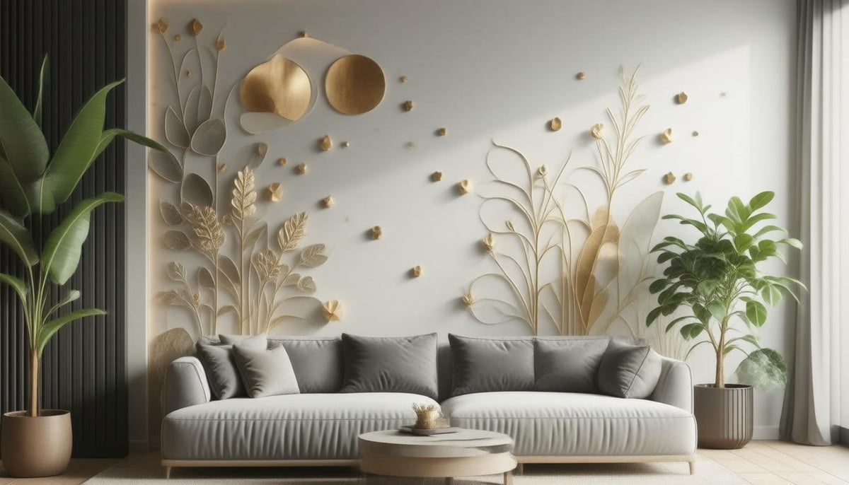 Transform Your Space with Stunning Metallic Wall Stickers: A Guide to Stylish Decor