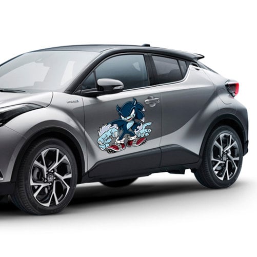 Additional product view of Custom Car Door Vinyl Sticker.