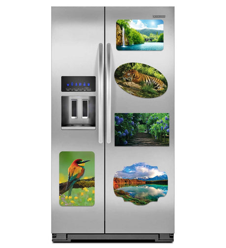 Custom Print Magnet Photo - Personalized Printed Business Customized Logo Gift