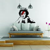 Alternate product presentation of Artist Queen Vinyl Sticker.