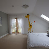 Alternate product presentation of Nursery Giraffe Vinyl Wall Sticker.