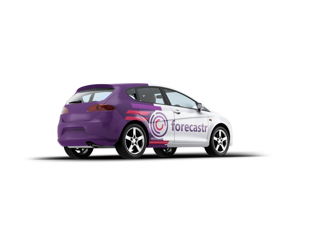 Custom Car Decal Half Wrap Vinyl - Exterior Decor Sticker Graphic For Race Truck