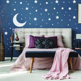 Additional product view of 220x White Stars Wall Stickers.