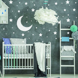 Additional product detail of 220x White Stars Wall Stickers.