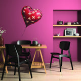 Alternate product presentation of Artist Heart Balloon Vinyl Wall Sticker.