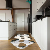Additional product presentation of 3D Cloud Galaxy Bridge Floor Decal.