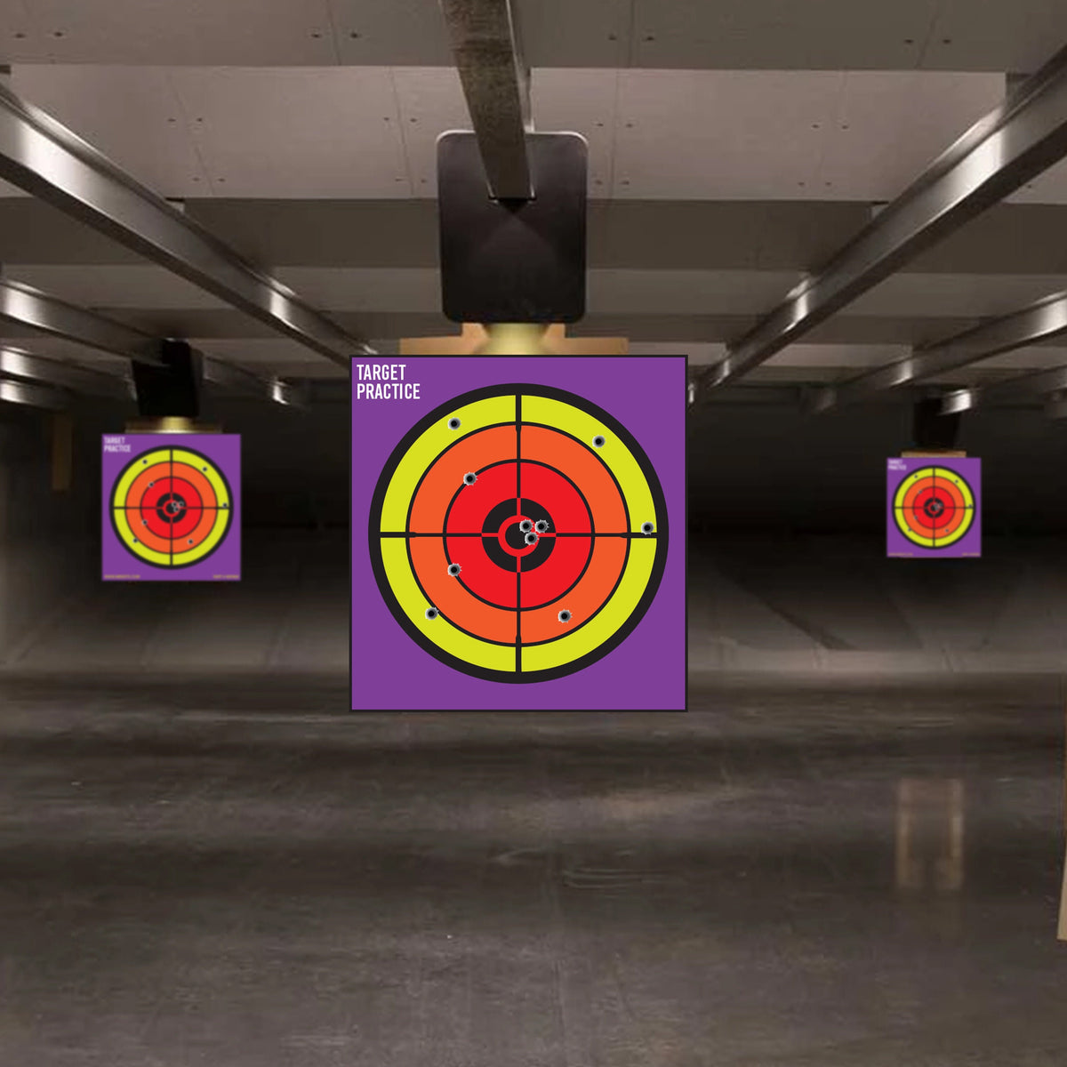 Alternate gallery view of Range Shooting Targets Practice For Gun Rifle Pistol Airsoft.