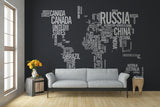 Alternate product presentation of Custom Wall Decal Logo.