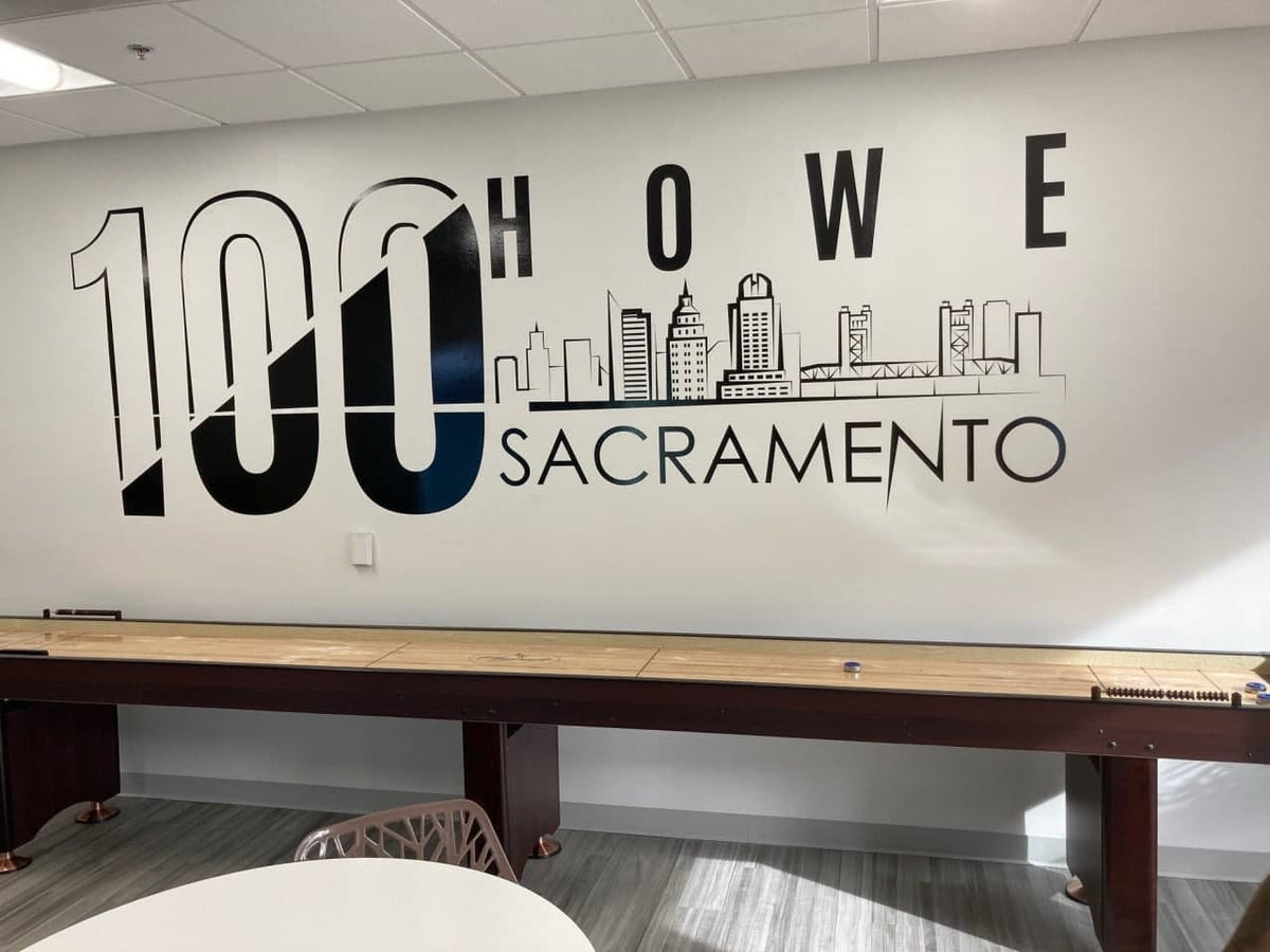 Additional product view of Custom Wall Decal Logo.