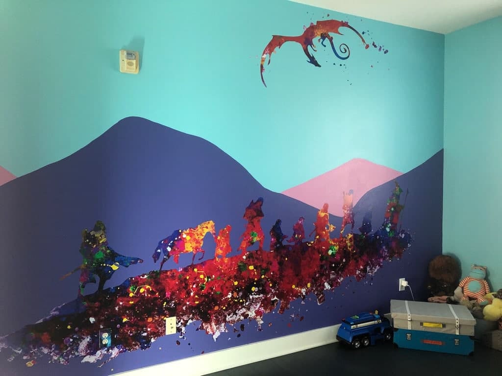 Alternate gallery view of Custom Wall Decal Logo.