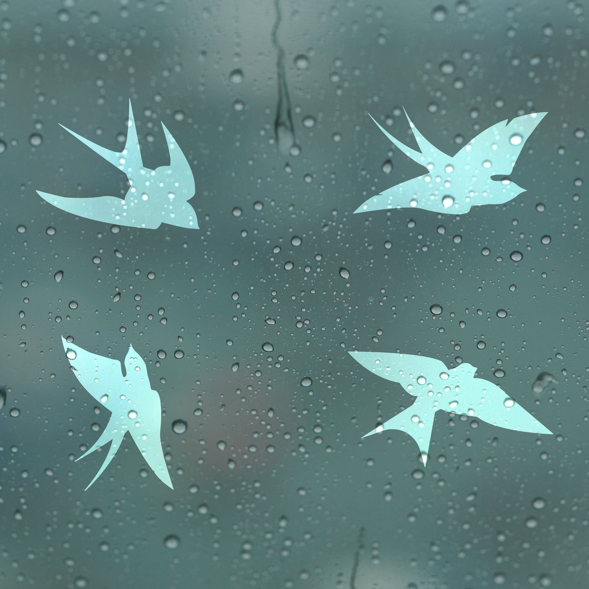 Alternate product view of 25x Window Decal Bird Strike Glass Anti Collision Cling Sticker.