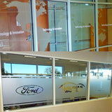 Additional product detail of Custom Frosted Window Film Sticker.
