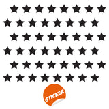 Alternate product view of 40x Stars Decor Wall Decals For Nursery.