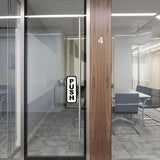Product gallery view of 4x Push Pull Door Vertical Sticker Sign For To Open And Close.