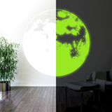 Additional product detail of Glow In Dark Moon Wall Decor Decal.