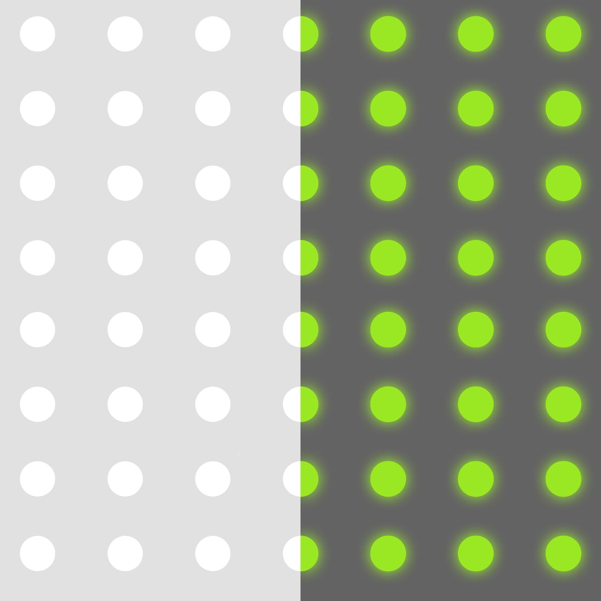 40x Glow In Dark Dots Wall Stickers - Luminous Ceiling Sticker Decals.