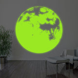 Product gallery view of Glow In Dark Moon Wall Decor Decal.