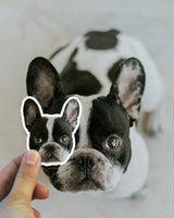 Product gallery view of Laminated Custom Kiss Die Cut Stickers.