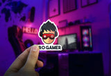 Alternate product view of Laminated Custom Kiss Die Cut Stickers.