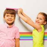 Additional product view of Rainbow Stripe Sticker.