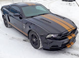 Alternate product view of Two Lines Racing Stripes Car Stickers.