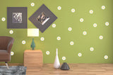 Alternate product presentation of White Daisy Flowers Wall Decals.