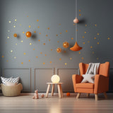 Printed vinyl decal artwork showing 200 individual vinyl decals in the colour you select