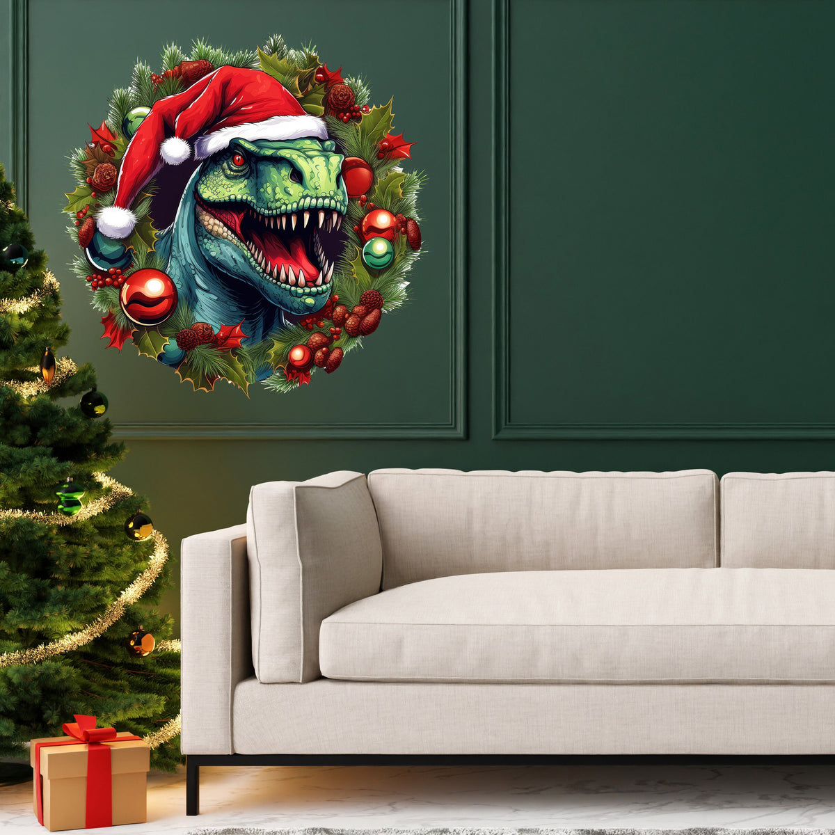 Peel and Stick Removable Holiday Decor