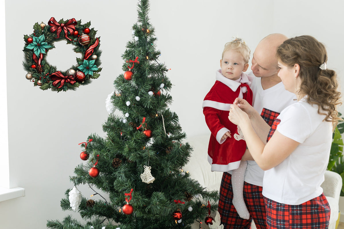 Removable Holiday Home Decor