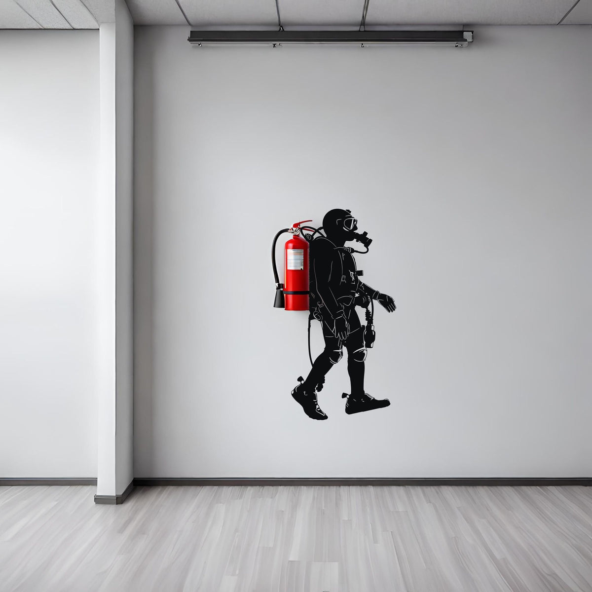 Unique Scuba Diving Office Mural