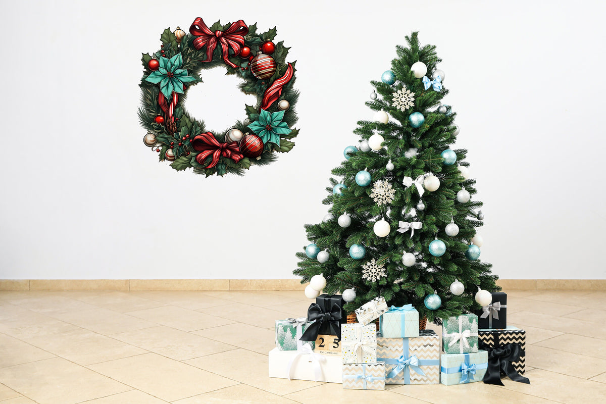 Seasonal Lifelike Wreath Decor