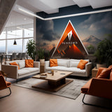 Product gallery view of Custom Wall Decal Logo Sticker Print.