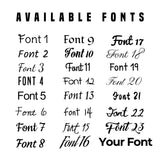 Custom Stickers - Personalized Vinyl Text Decals.