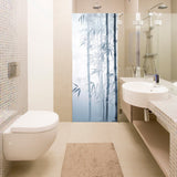 Alternate gallery view of Tranquil Bamboo Forest Shower Glass Door Sticker.